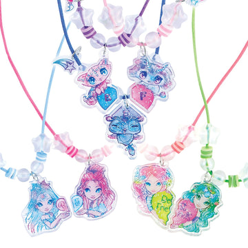 Nebulous Stars Friendship Necklaces