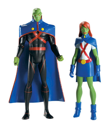 DC Universe Young Justice Martian Manhunter And Miss Martian Figure 2-Pack