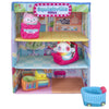 Squishville Squishmallows Mall-Two 2-Inch Mini Plush Characters,Themed Play Scene,4 Accessories (Shopping Bag/Cart,Cash Register,Arcade