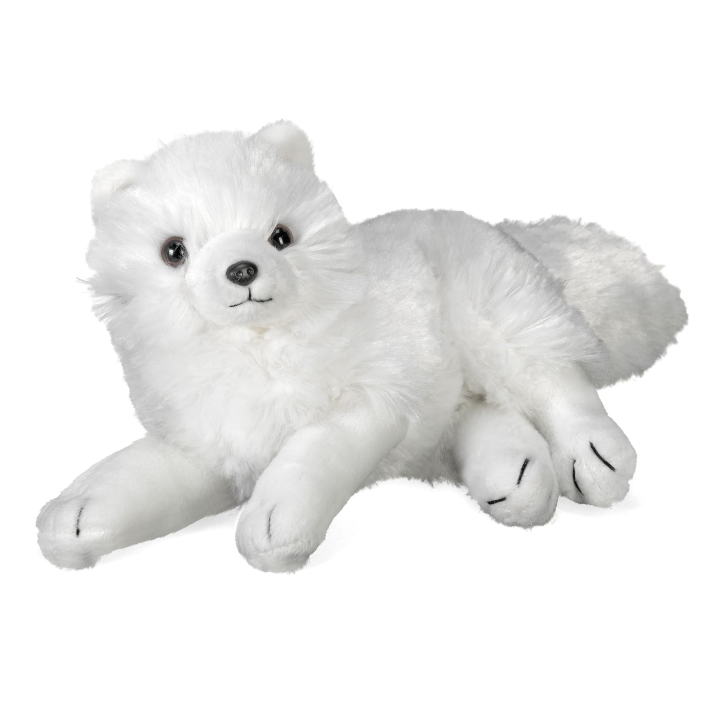Wild Republic Arctic Fox Plush, Stuffed Animal, Plush Toy, Gifts for Kids, Cuddlekins 8 Inches, Multi
