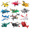 UXRPTU Pull-Back Airplane Toy Boys Plane Playset for Toddlers 3-5 Variety Pack of Helicopters Stealth Bombers Fighter Jets Aircraft Planes for Kids
