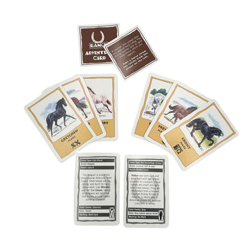 Herd Your Horses Game - Experience the Thrill of a Wild Horse Round-Up for 2-4 Players, Ages 8+