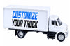 NewRay 1:43 Scale Replica International Box Truck Diecast Model - Custom Truck with Your Logo, Personalized Diecast Toy for Business Promotion, Gift