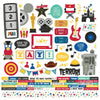 Simple Stories Say Cheese Tinseltown Cardstock Stickers-12 X12