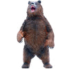 Gemini&Genius Brown Bear Figurine Toy, Wildlife World Action Figure, Great Gift, Collection, Storytelling Prop and Room Decor for Kids 3 Years Old