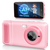 Ai Kids Camera for Age 3-10, Digital Camera Christmas Birthday Gifts, Toddler Learning Play Toy Camera with 4 inch IPS HD Eye-Friendly Screen, AI