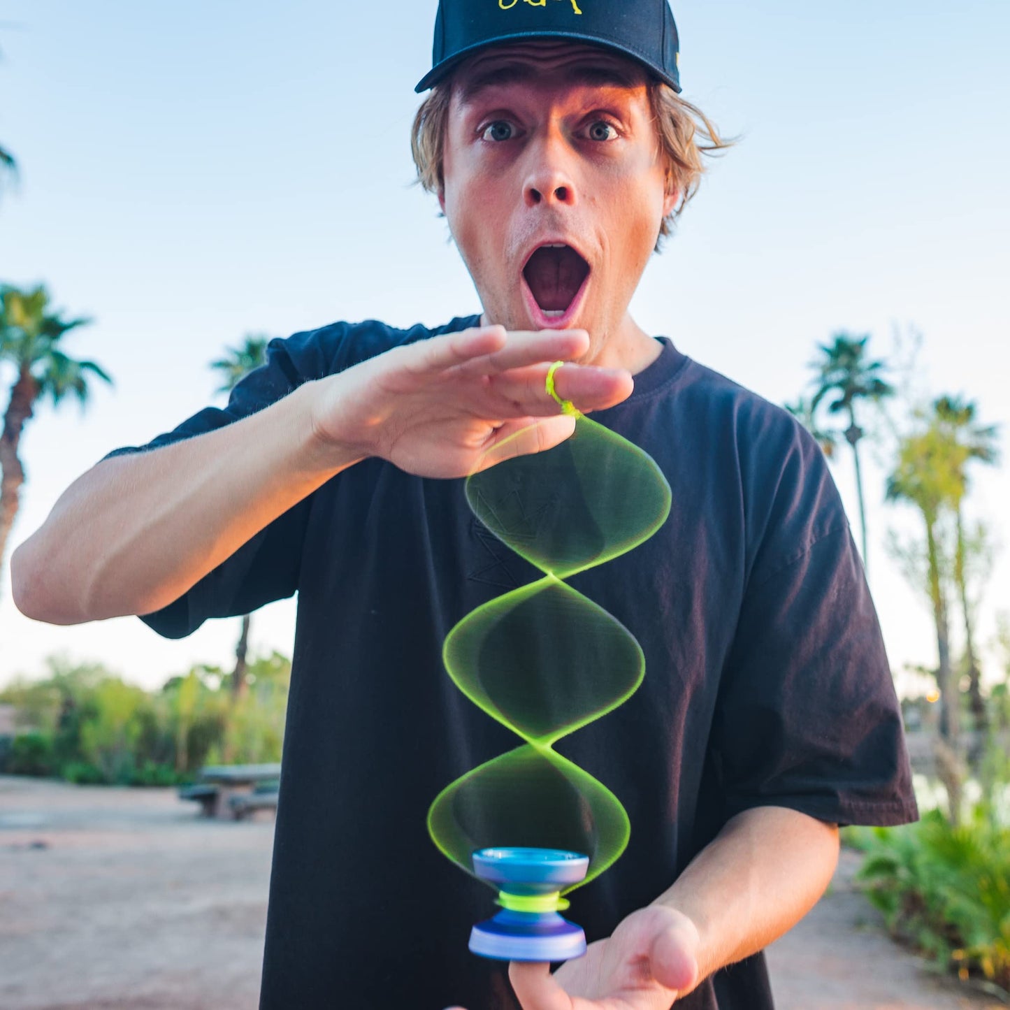 DNA YoYo (Red with Black Cap)
