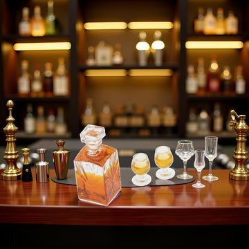 3 Pcs 1:12 Scale Dollhouse Miniature Accessories Whiskey Wine Bottle Bar Model Convenient and Nice Dollhouse Decor