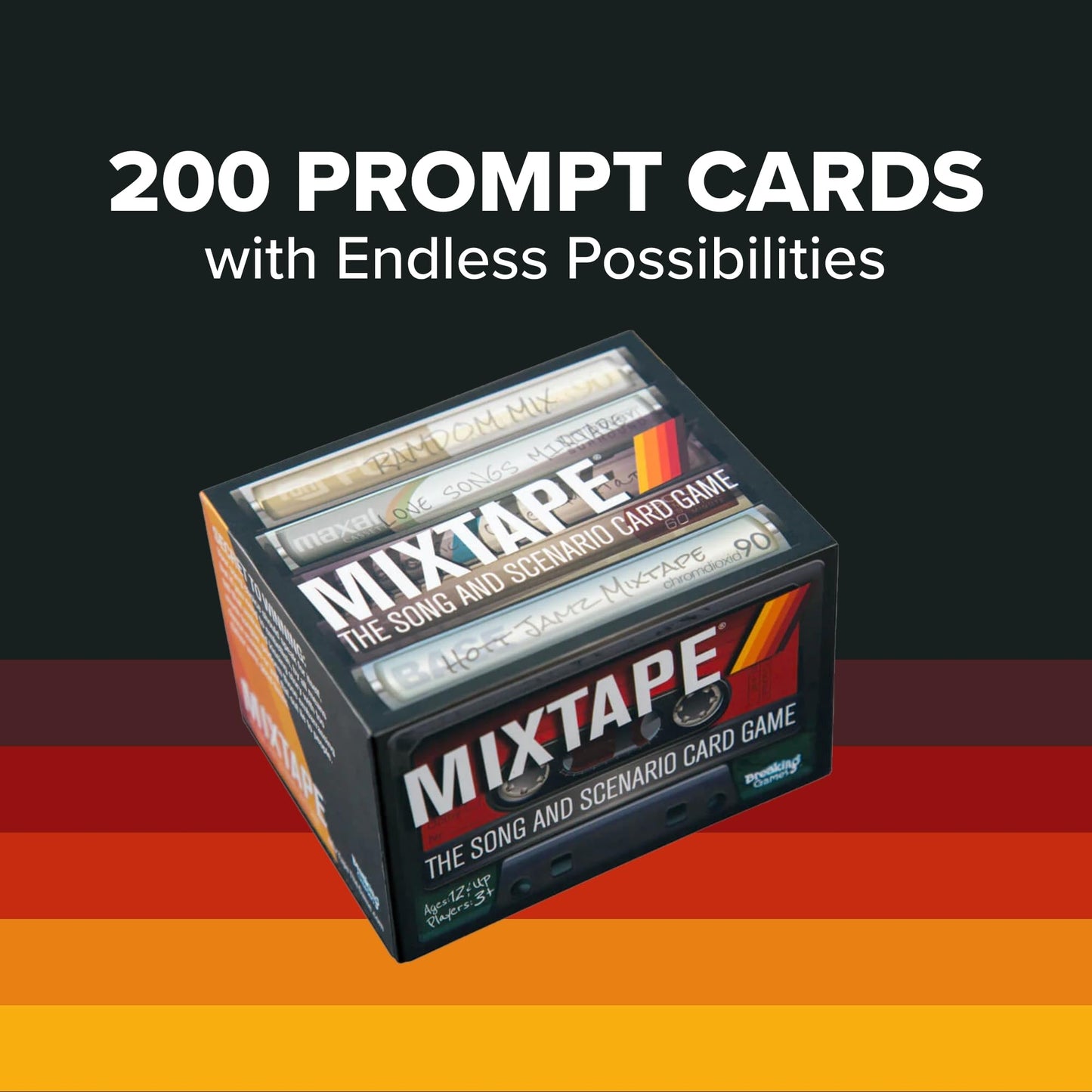 Mixtape - Family Friendly Card Games - Adult Games for Game Night - Card Games for Adults, Teens & Kids