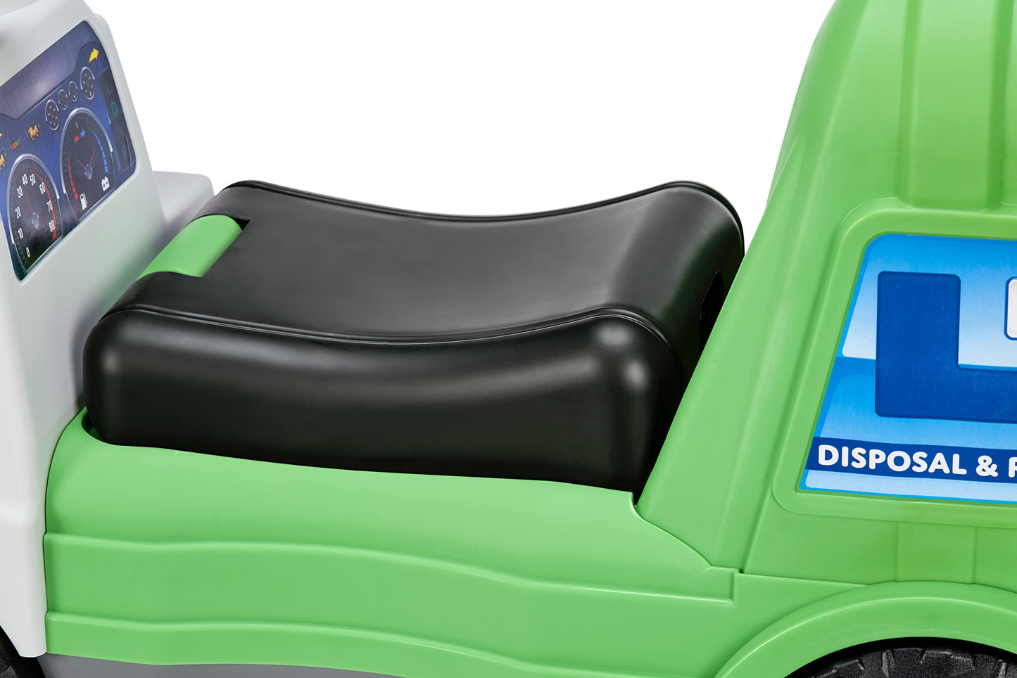 Little Tikes Dirt Diggers Garbage Truck Scoot Ride On with Real Working Horn and Trash Bin for Themed Roleplay for Boys, Girls, Kids, Toddlers Ages 2