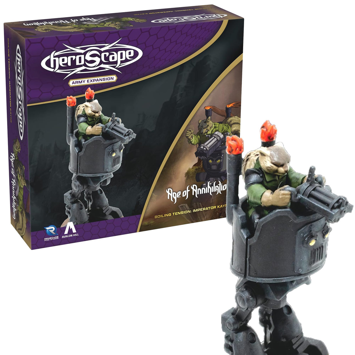 Renegade Game Studios Heroscape Imperator Kayne Miniature Army Expansion