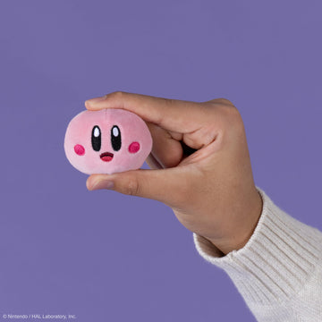 TOMY Gyummies Kirby Stress Relief Plush - 2-Pack with Kirby & Meta Knight - Squishy Collectible Plush Toys - Pocket Size Gifts for Gamers - Ages 6+