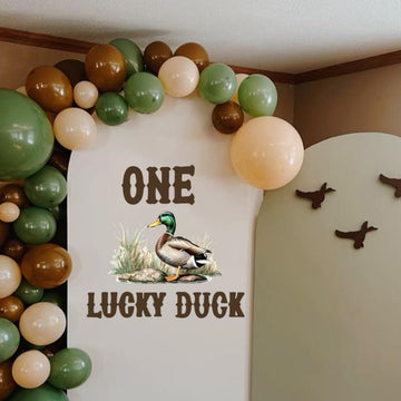 One Lucky Duck Frist Birthday Decal