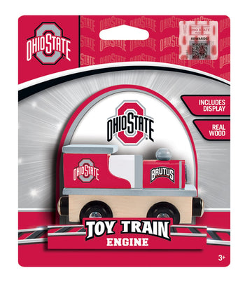 MasterPieces NCAA Ohio State Buckeyes Real Wood Toy Train Engine