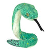 Wild Republic Coilkins Green Bush Viper Stuffed Animal - 12"