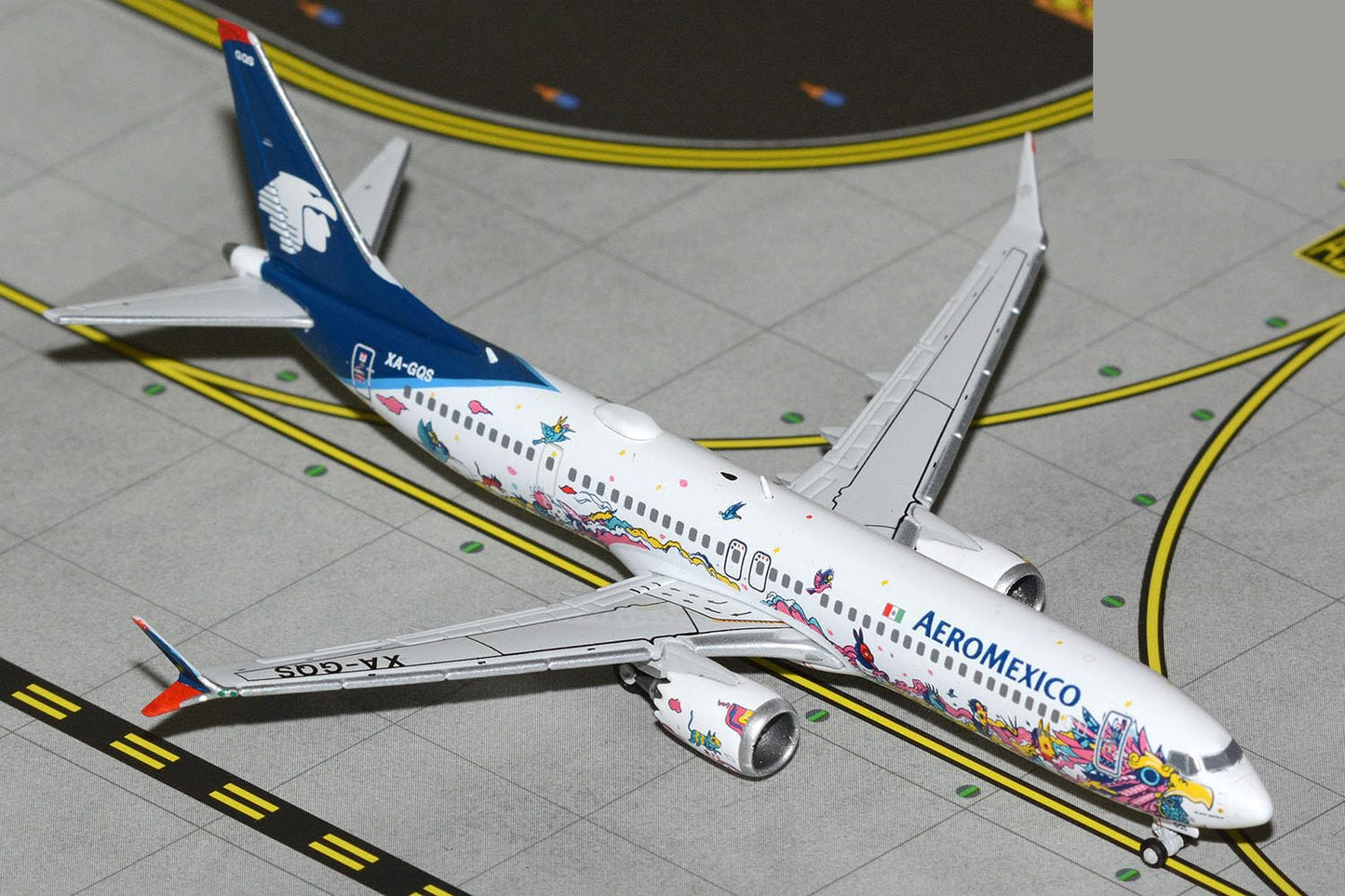 GeminiJets GJAMX2316 Aeromexico Boeing 737 MAX 9 XA-GQS; Scale 1:400