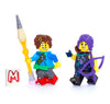 LEGO DreamZzz Minifigure Combo - Mateo and Zoey (with Accessories) 71454, 71456
