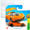 Hot Wheels 2020 Koenigsegg Jesko HW Exotics 2/10 (184/250) HTF07 Orange 2024 + Protector Short Card Frikimonkey