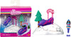 Barbie Mini Land Collectible Playsets with 1.5-inch Doll, Interactive Play Areas for Storytelling Fun