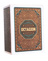 Octagion | Clever Word Card Game Based on Deduction & Pattern Recognition | Play Solo, Head-to-Head or Teams | Family-Friendly Speed-Spelling Game |