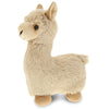 DolliBu Personalized Beige Llama Stuffed Animal Plush Toy - Huggable Cuddle Soft Plush Llama Gift, Cute Stuffed Animals for Girls and Boys - 11 Inches