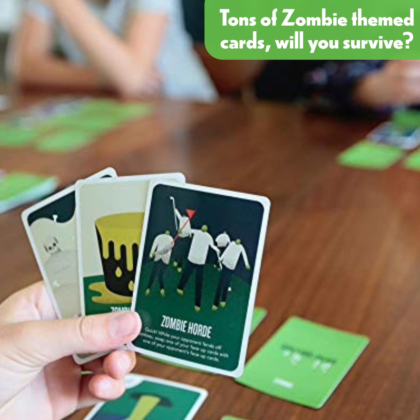 The Golfing Dead - Best New Zombie Card Game Top Family Games for 2 to 6 Players - Great for Adults, Couples, Teens, and Kids Ages 7 Years and Up
