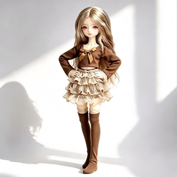 QGYDYH BJD Doll Clothes Ball Jointed Doll Clothes Handmade Fashions Clothes Suitable for1/3 1/4 1/6 BJD Dolls (G, 1/3)