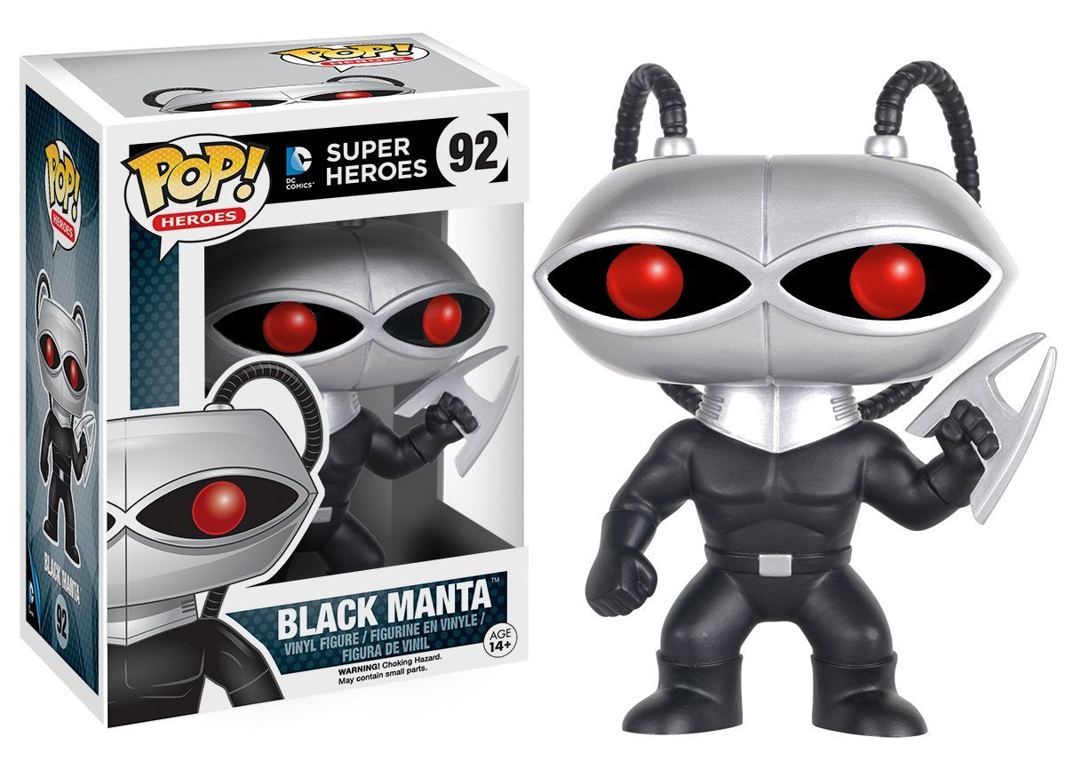 Funko POP Heroes: Black Manta Action Figure