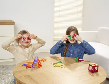 GeoSmart GeoSphere 31-Piece GeoMagnetic STEM Building Set with Spinner