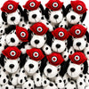 4E's Novelty 12 Pack Dalmatians Stuffed Animals - Soft Stuffed Dog Plush, 6” Small Puppy Plush with Fire Hat, Dog Toy for Kids, Birthday Party Favors