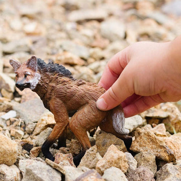Safari Ltd. Maned Wolf Figurine - Realistic 4" Animal Figure - Educational Toy for Boys, Girls, and Kids Ages 3+
