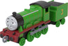Thomas & Friends by Fisher-Price Train, Large Push-Along Die-Cast Henry Engine & Cargo Car from The Classic & All Engines Go Series, for Preschoolers