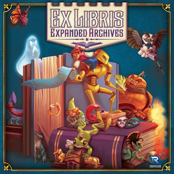Renegade Game Studios Ex Libris Board Game Expansion with Five Player Components and Artifact Cards
