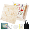 MeRGBWLife Flower Press - 11"x11" Wooden 10 Layer Flower Press Kit for Crafts Pressed Flowers & Plant Press, Scrapbooking, Bookmark Making, Wedding