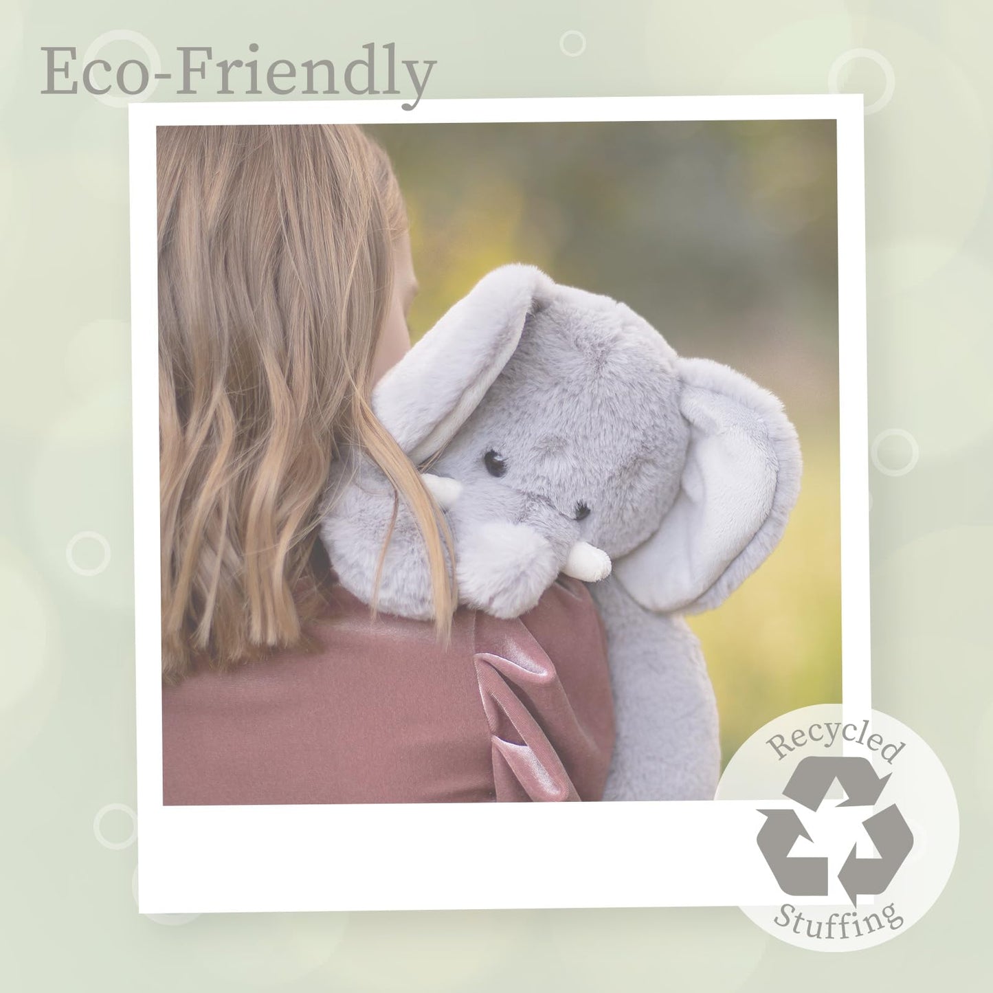 World's Softest Plush Stuffed Animal for Baby, Toddler, Kids, Adults - Adorable Toy Made from Kid-Friendly, Quality Materials - Lushee Elephant, 16"