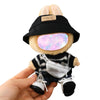 17cm Doll Clothes Set, 5 Pieces Casual Wear Outfit Set for 6.7inch Doll Dress Suit, Fashion Dress Up Hat Clothes Accessories for 1st/2nd/3rd Gen Dolls