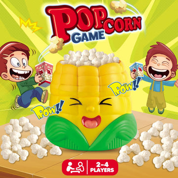 LAFALA Kids Board Games for Family Night Party Games Who get’s Most Popcorn Board Game for Adults and Kids 8-12, 2-4 Players,Easter's Day Halloween