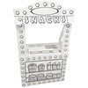Easy Playhouse: Movie Theater Snack Stand - Decorate & Personalize A Cardboard Cinema, Color-Draw-Doodle, DIY Art & Crafts, 32 x 26.5 x 40.5, Kids 3+