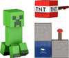 Mattel Minecraft Toys, Creeper Action Figure with Accessory & Redstone Building Piece, 3.25-inch Scale Collectible Set Inspired by Video Game