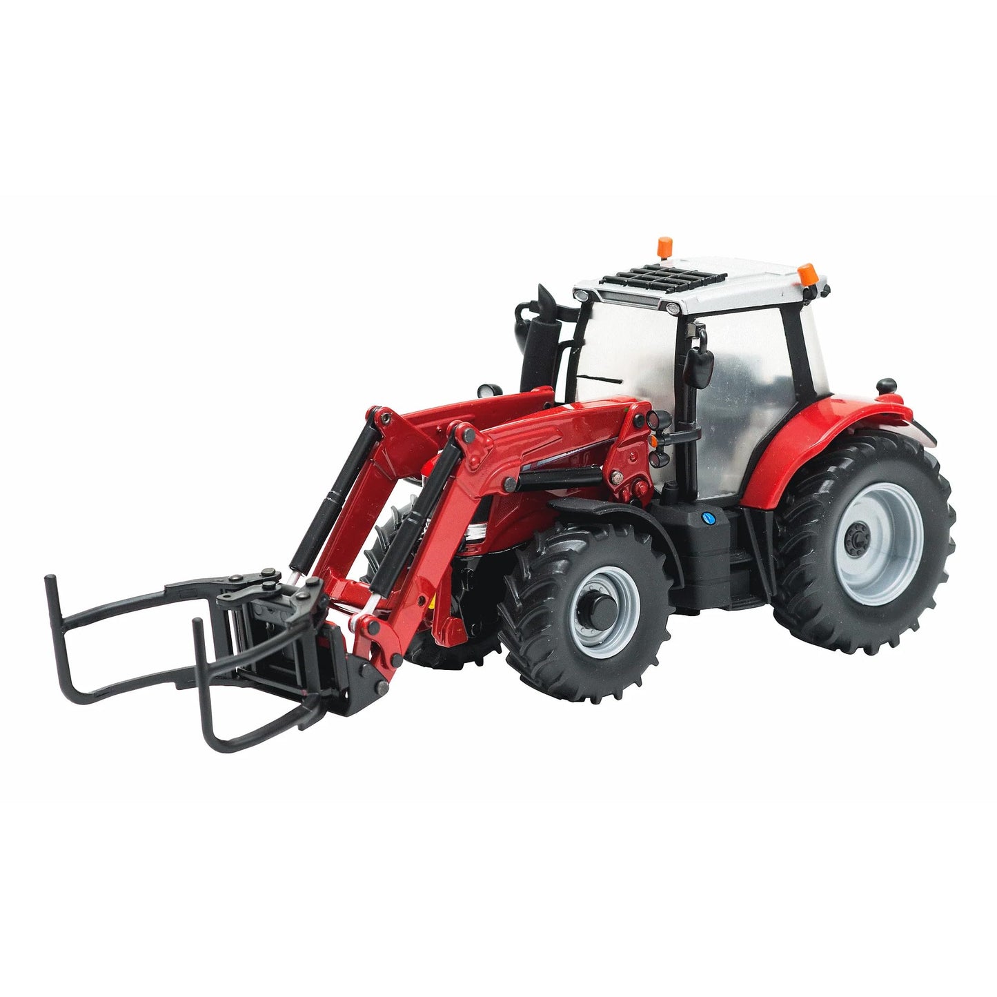 BRITAINS 1:32 Massey Ferguson 6616 Tractor with Front Loader Collectable Farm Vehicle Toy Suitable from 3 Years