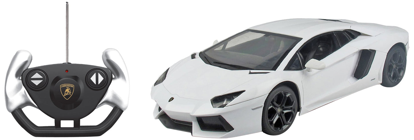 Kid Galaxy Lamborghini Aventador LP700 R/C Car, 1:14 Scale, White