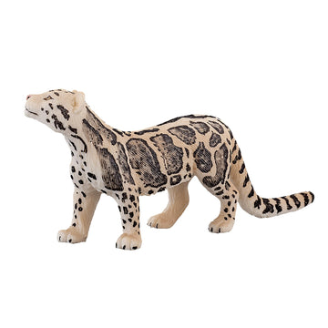 MOJO Clouded Leopard Rare Realistic International Wildlife Hand Painted Toy Figurine