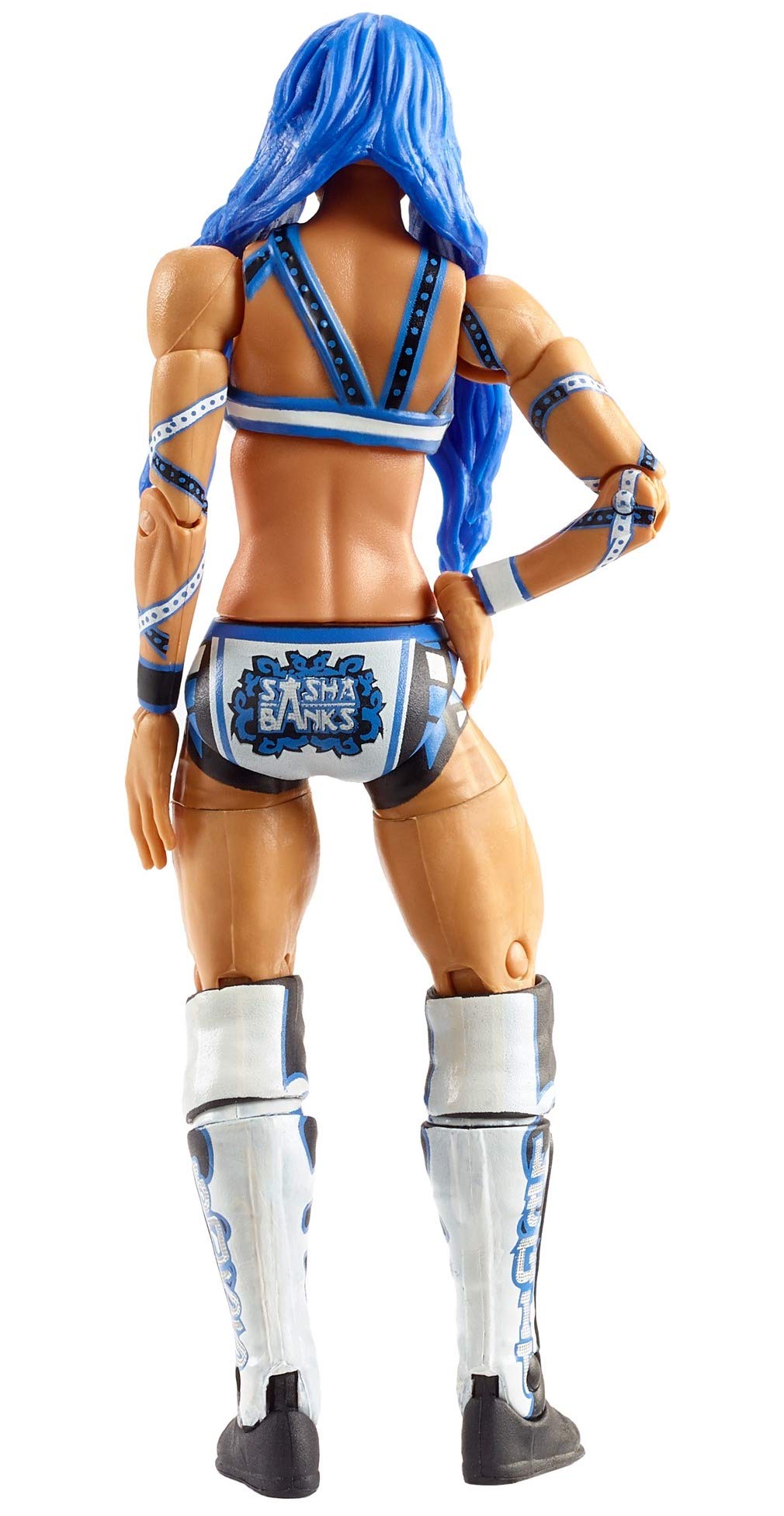 WWE Sasha Banks Elite Collection Series 83 Action Figure 6 in Posable Collectible Gift Fans Ages 8 Years Old and Up