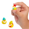 Fun Express 1/2" Micro Brightly Colored Gnome Rubber Ducks VBS 2026-24 Pieces