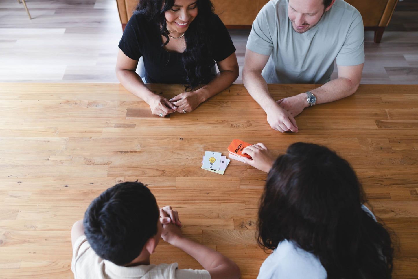 Plearn Pieces Names etc - Fast-Paced Family Card Game of Name, Animal, Place, and Thing | Family Games | Travel Games | Educational Game for Kids