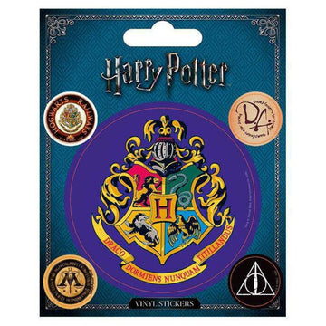 Wizarding World, PS7387, Harry Potter - Hogwarts Vinyl Sticker, Multi-Color, 10 x 12.5cm