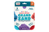 Chuckle & Roar Grand Sand Sensory 3-Pack - Never-Drying Tactile Construction Sand, Gluten-Free, Reusable, Works in Water, Creative Play Party Favors