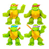 Heroes of Goo Jit Zu Teenage Mutant Ninja Turtles | 4 Pack | Super Oozy Toy Figures | Donatello, Michelangelo, Leonardo & Raphael | with Different
