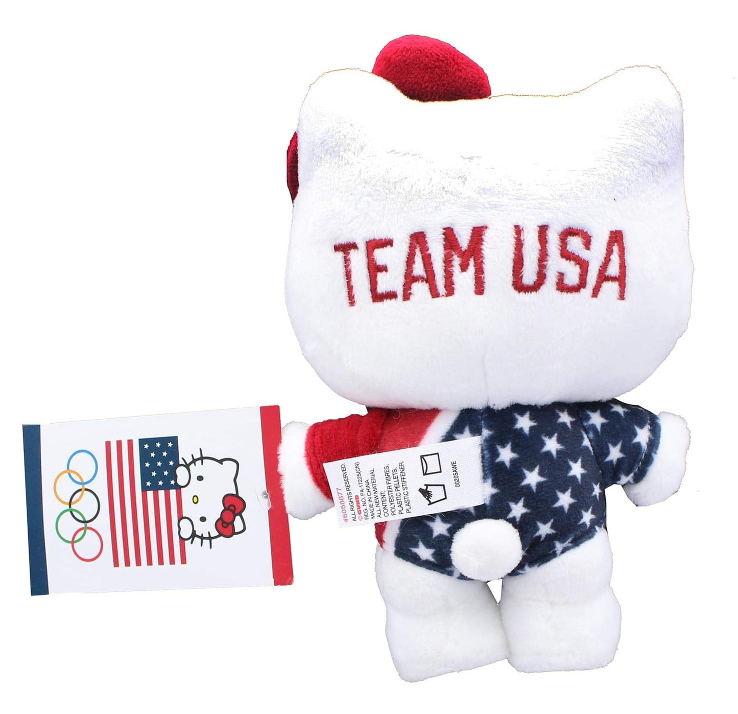 GUND 6058877 Hello Kitty Gymnast Plush Toy, 6-inch Height