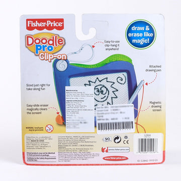 Fisher-Price DoodlePro, Clip-on (Blue)